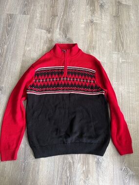 Chaps Fair Isle Holiday Sweater